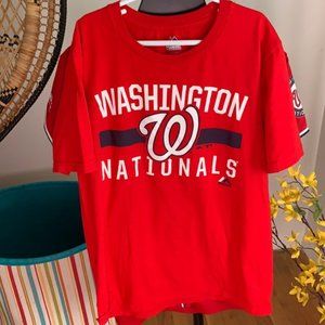 Washington Nationals T-Shirt Boys's Large